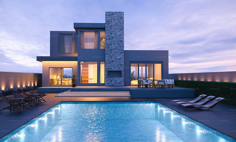 Kemer Sahil Kenarında Lüks Villa